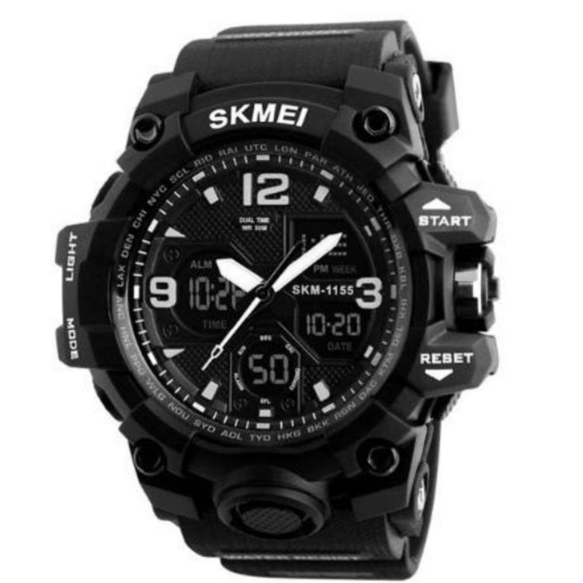 Skmei - Reloj Skmei 1155 Dual Negro