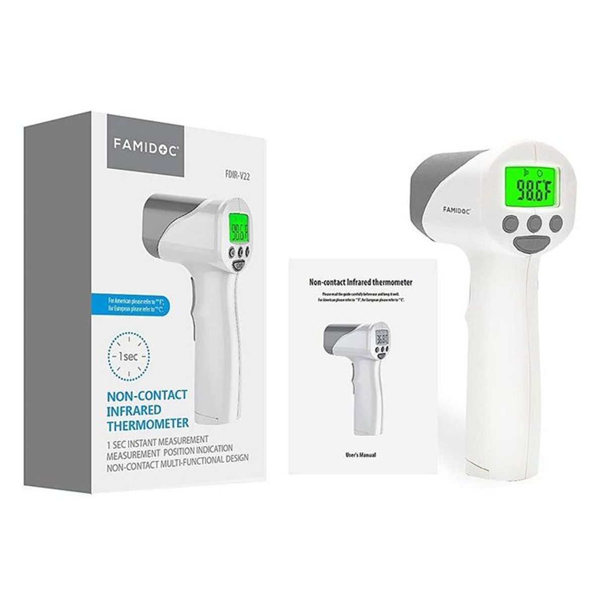 GENERICO - TERMOMETRO INFRARROJO FAMIDOC