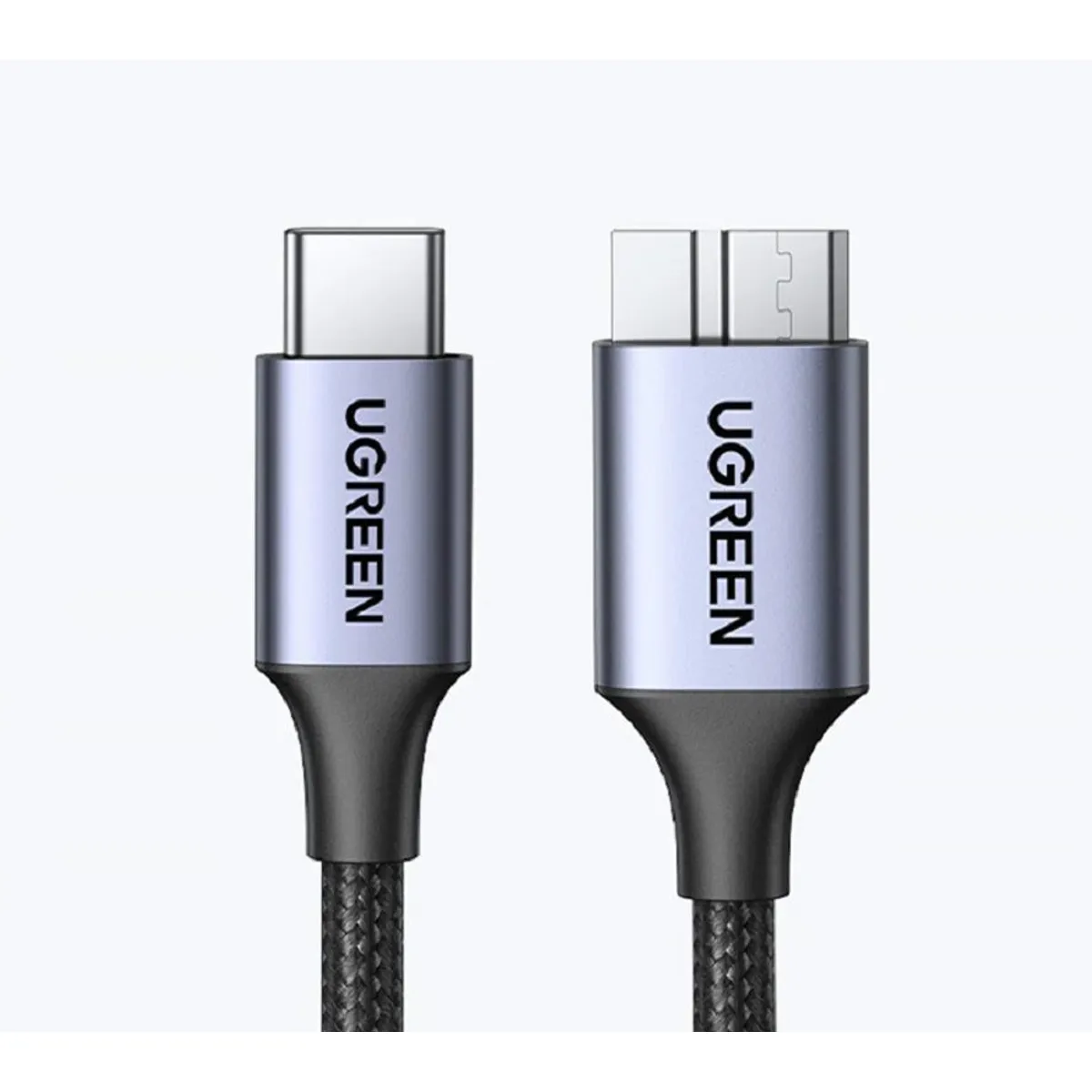 UGREEN - Cable Usb C Micro B 3.0 Windows Premium - 50cm Pc Nylon