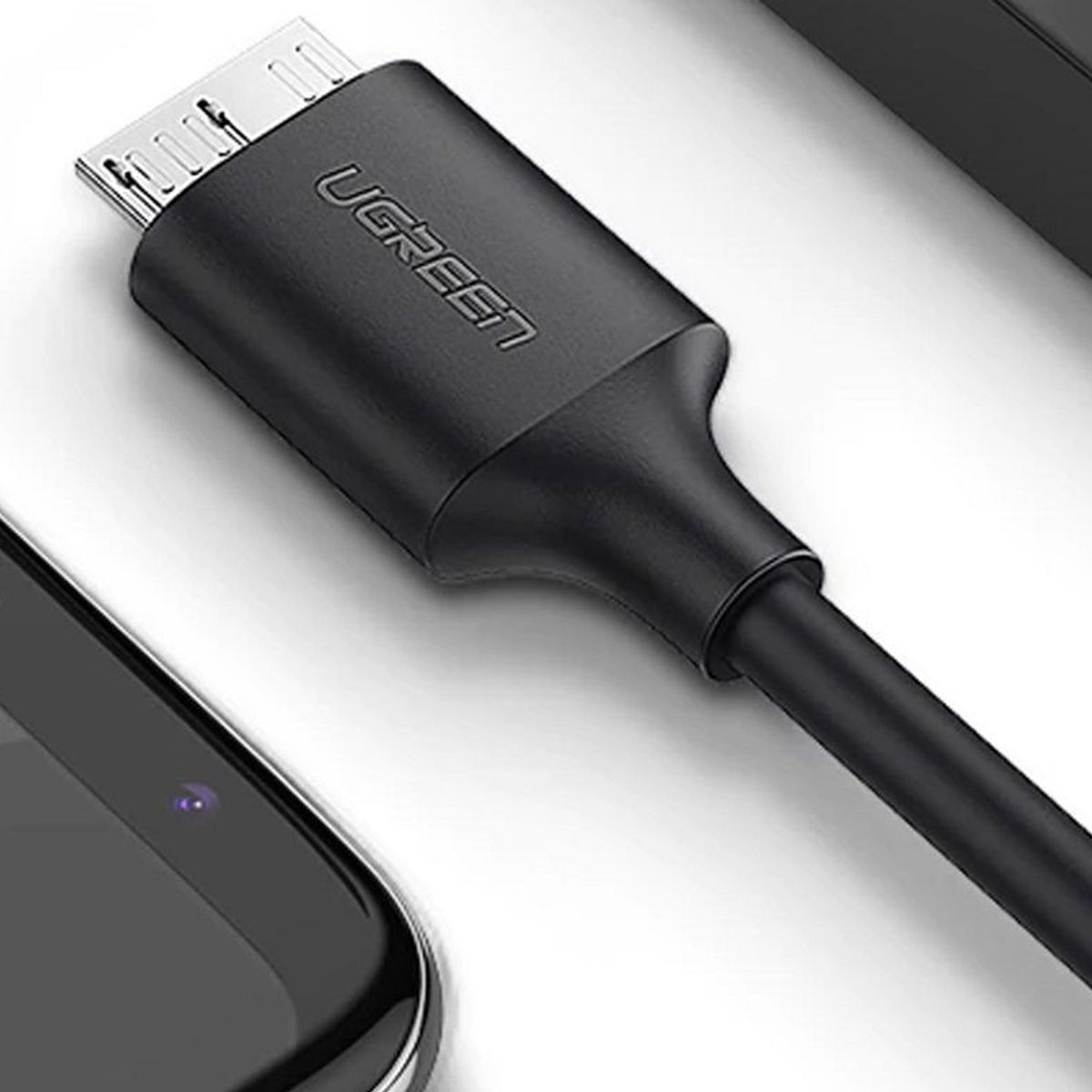 UGREEN - Cable Usb Tipo C - Micro Usb 3.0 Disco Duro Externo Pc 1m Original