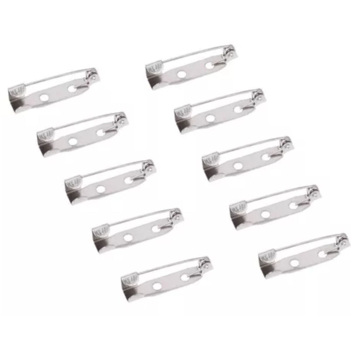 GENERICO - 100 Imperdibles Con Base Alfiler De Gancho Pines De Broches