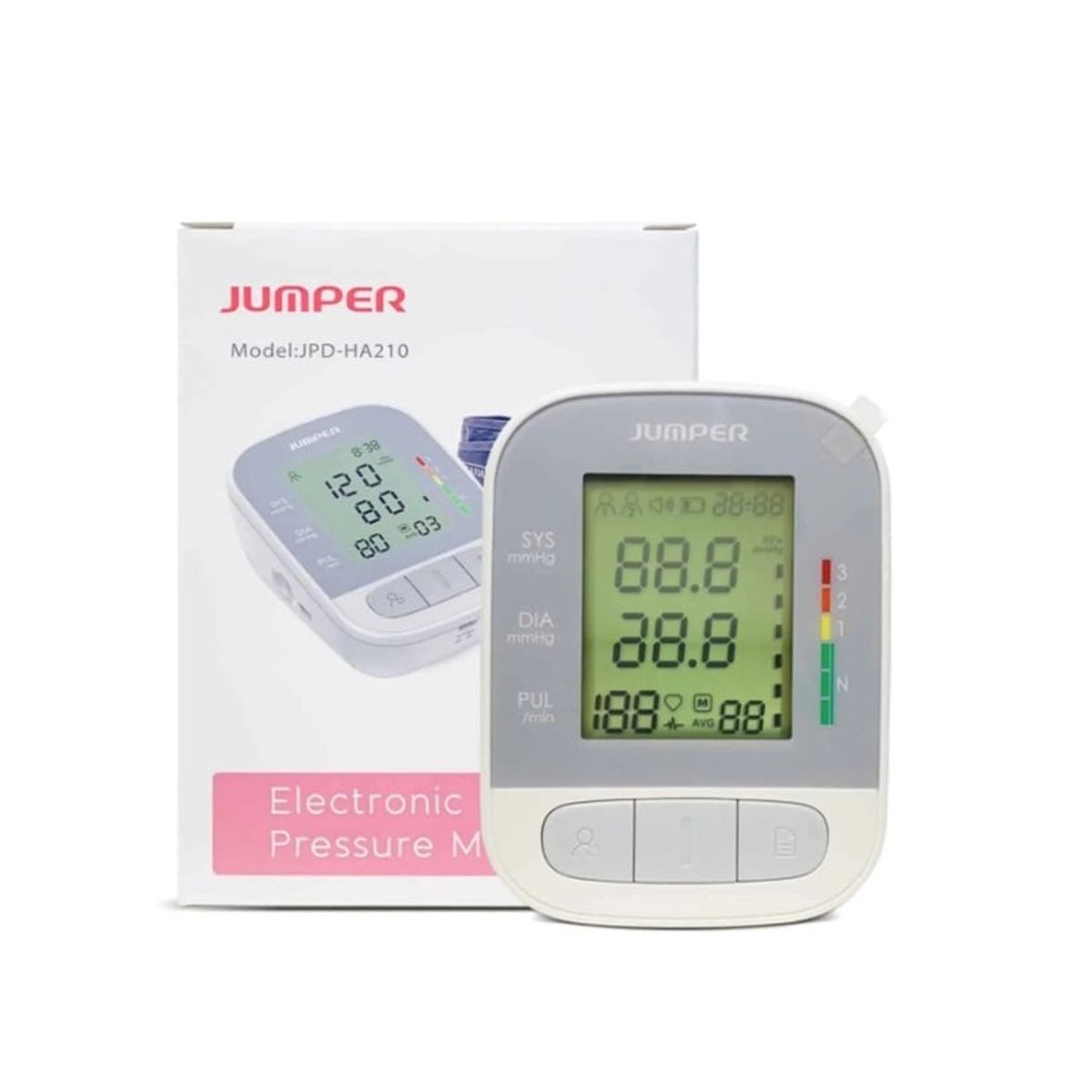 JUMPER - TENSIOMETRO DIGITAL DE BRAZO JUMPER - JPD-HA210