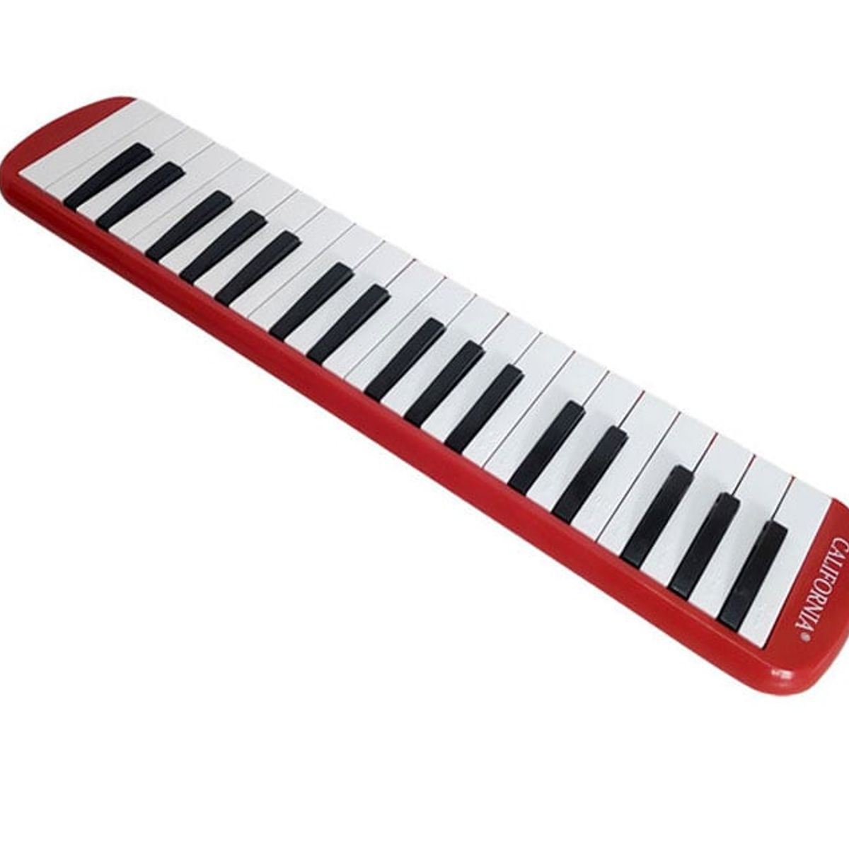 CALIFORNIA - Melodica California De 37 Notas Teclas Con Estuche - Rojo