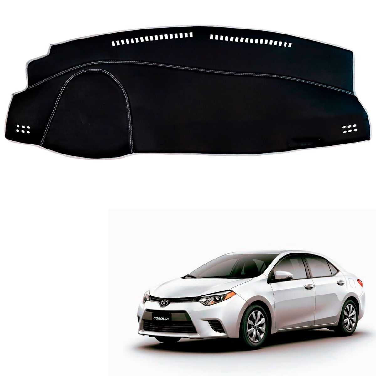 TECGO - PROTECTOR PARA TABLERO TIPO TOYOTA COROLLA 2014
