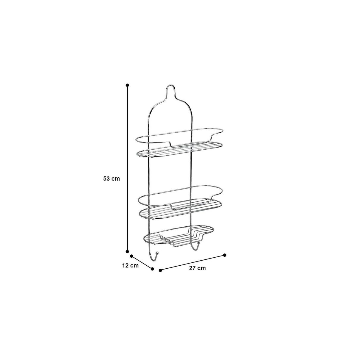 GENERICO - Organizador Estante Colgante para Ducha Baño