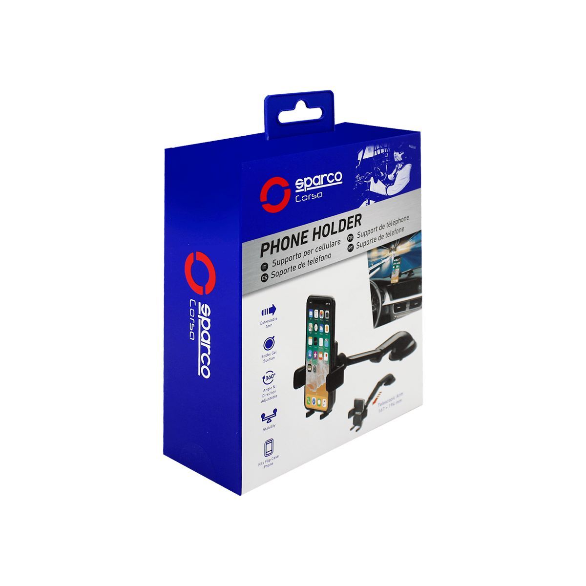 SPARCO - Portacelular Para Auto Sparco Corsa Original Spe195