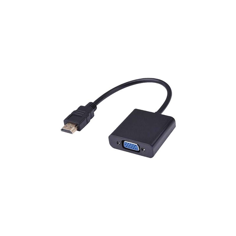 GENERICO - Cable Adaptador Hdmi a Vga 1080p Imagen Monitor Pantalla