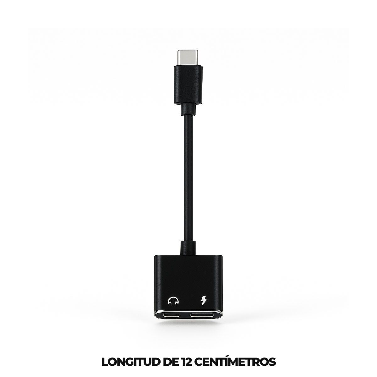 SEISA - Adaptador Usb Tipo C A Jack 35mm Para Audífonos Microfónos