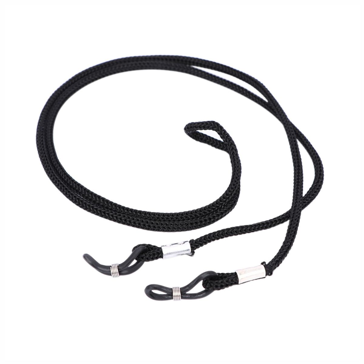 GENERICO - 4 Sujetador Correa Anticaidas cordón para Lentes - Negro