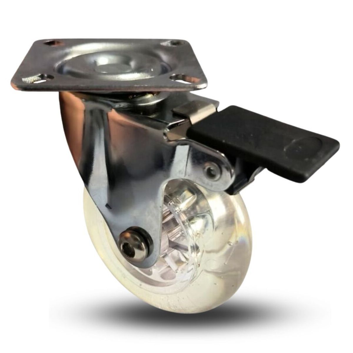 SERRATURE - GARRUCHA  FRENO TRANSP 75MM CARGA 30KG