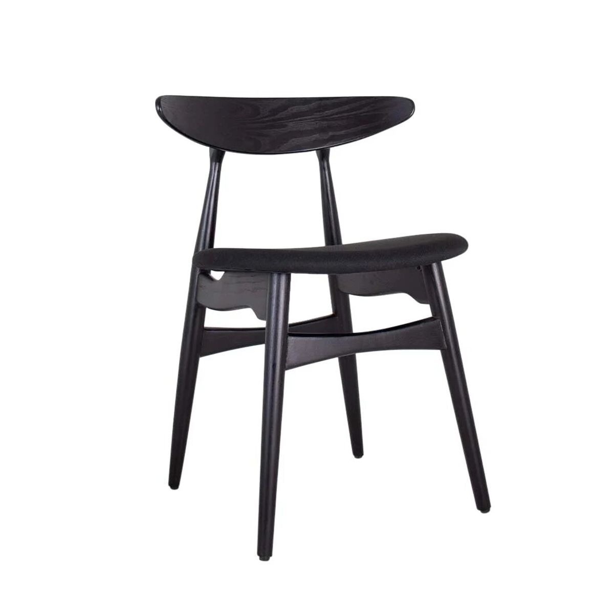 NIHM - Silla de Comedor Hans de Madera Negro