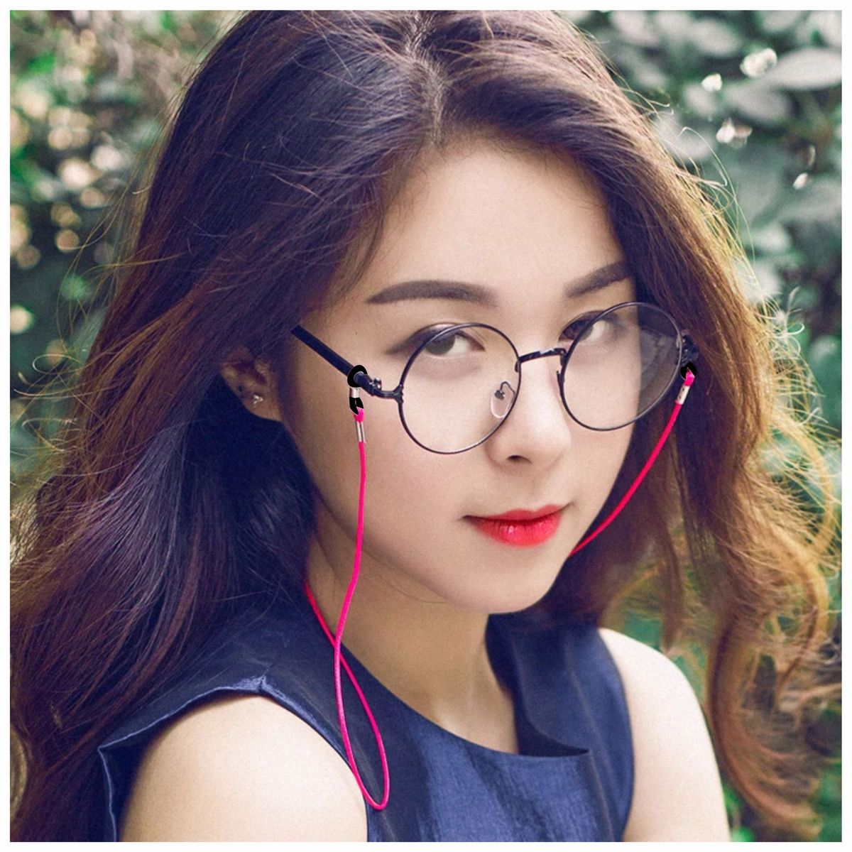 GENERICO - 4 Sujetadores Correas Anticaídas Para Lentes - Colores