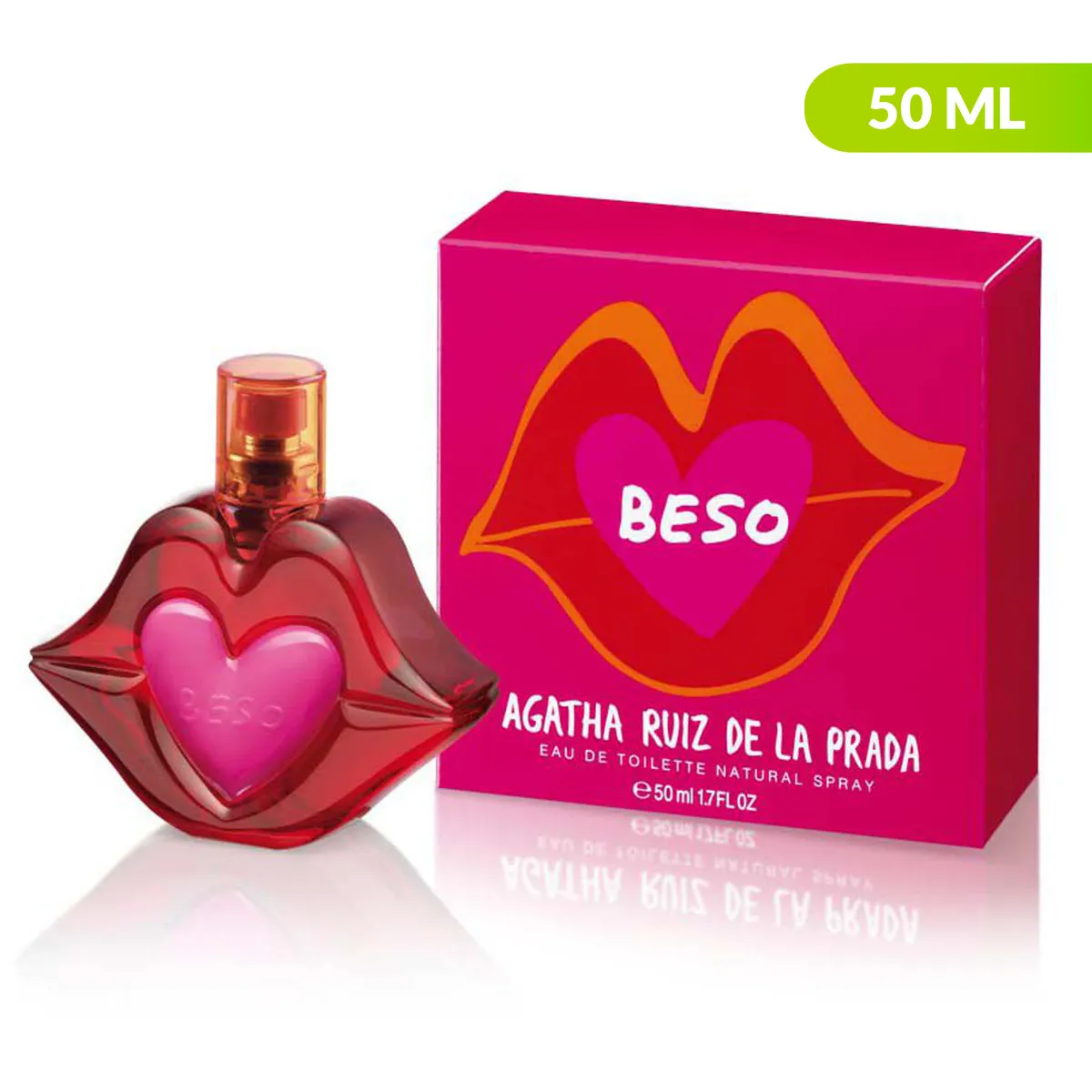AGATHA RUIZ DE LA PRADA - Fragancia Agatha Ruiz de la Prada de Mujer Beso EDT 50 ml