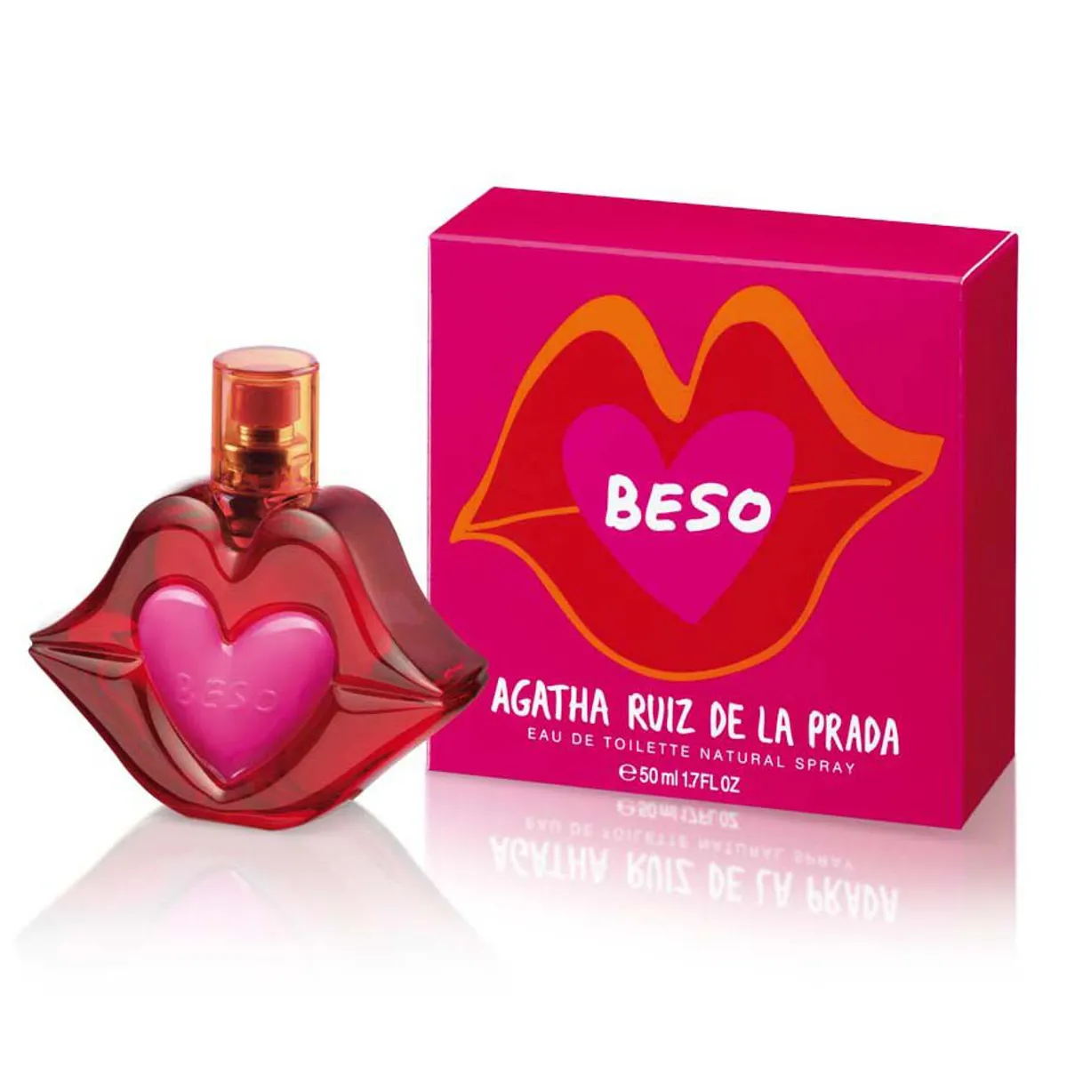 AGATHA RUIZ DE LA PRADA - Fragancia Agatha Ruiz de la Prada de Mujer Beso EDT 50 ml