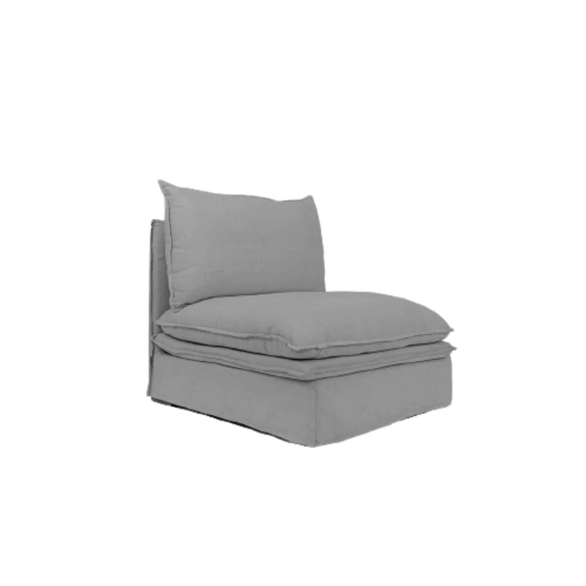 NIHM - Sofá Individual Vare Individual Gris