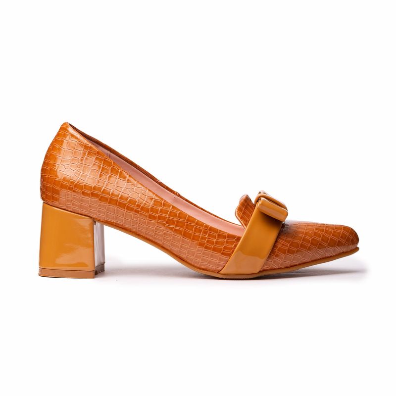 NEBULA - Stilettos Rodas - Nébula - Camel Charol