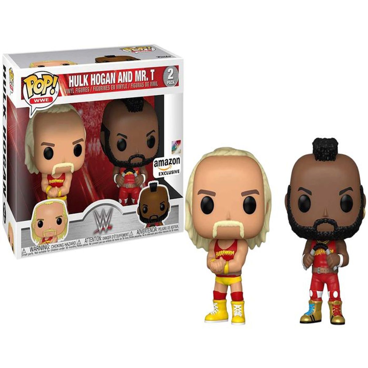 FUNKO - Funko WWE N° 2 Hulk Hogan and Mr. T Amazon Exclusive