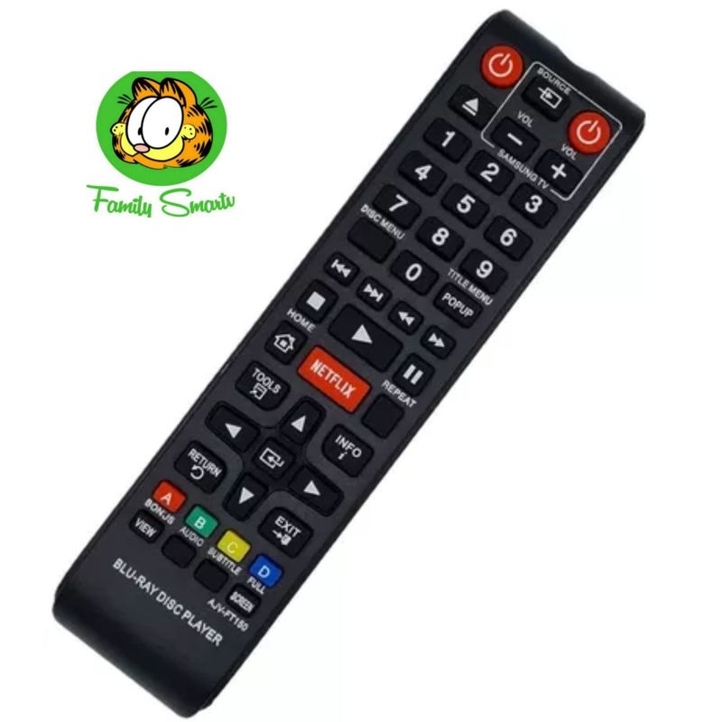 UNIVERSAL - CONTROL REMOTO SAMSUNG BLU-RAY DISC PLAYER