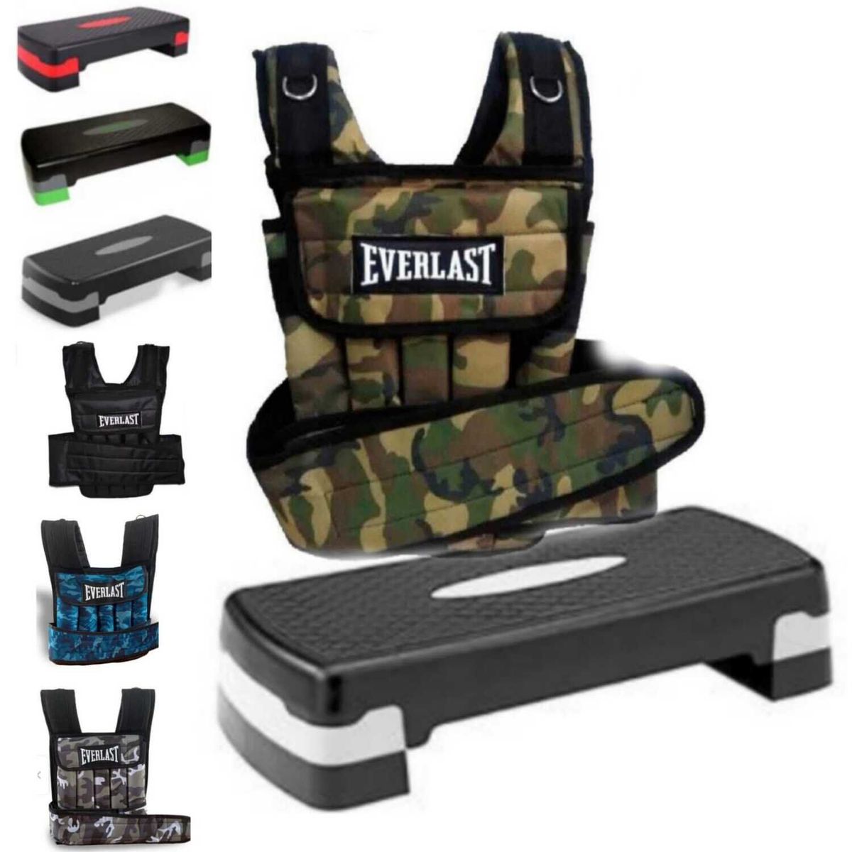 GENERICO - Chaleco de Peso 10KG  Step Aeróbicos