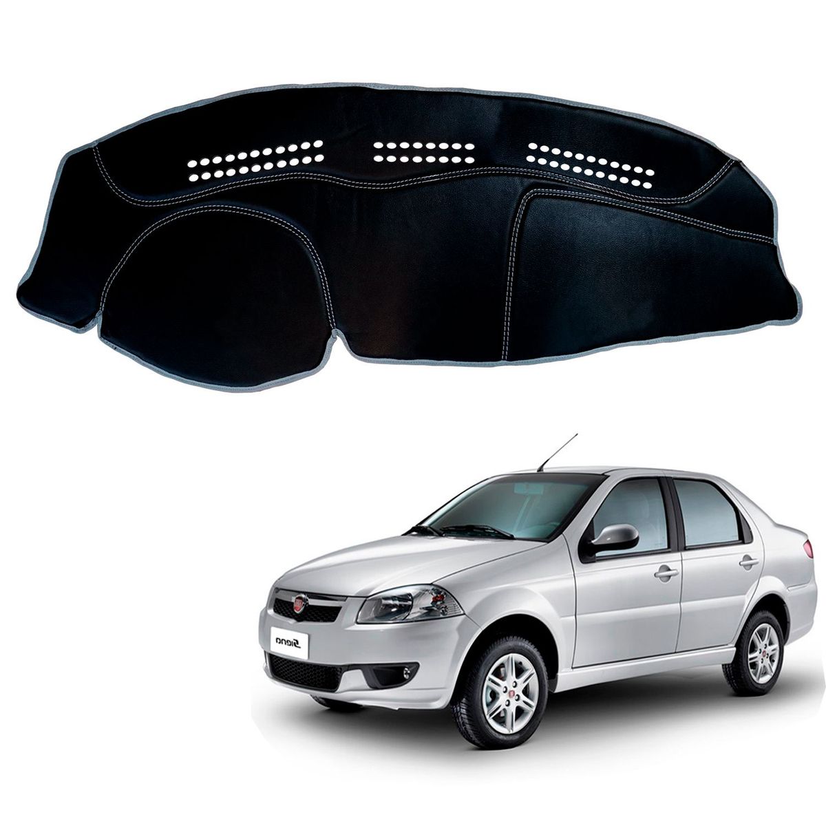 TECGO - PROTECTOR PARA TABLERO TIPO FIAT SIENA 2015