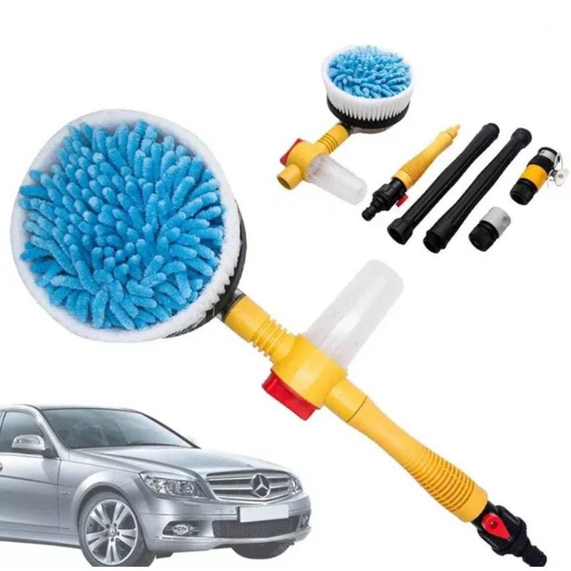 GENERICO - Cepillo Giratorio Automatico de Automovil de Microfibra