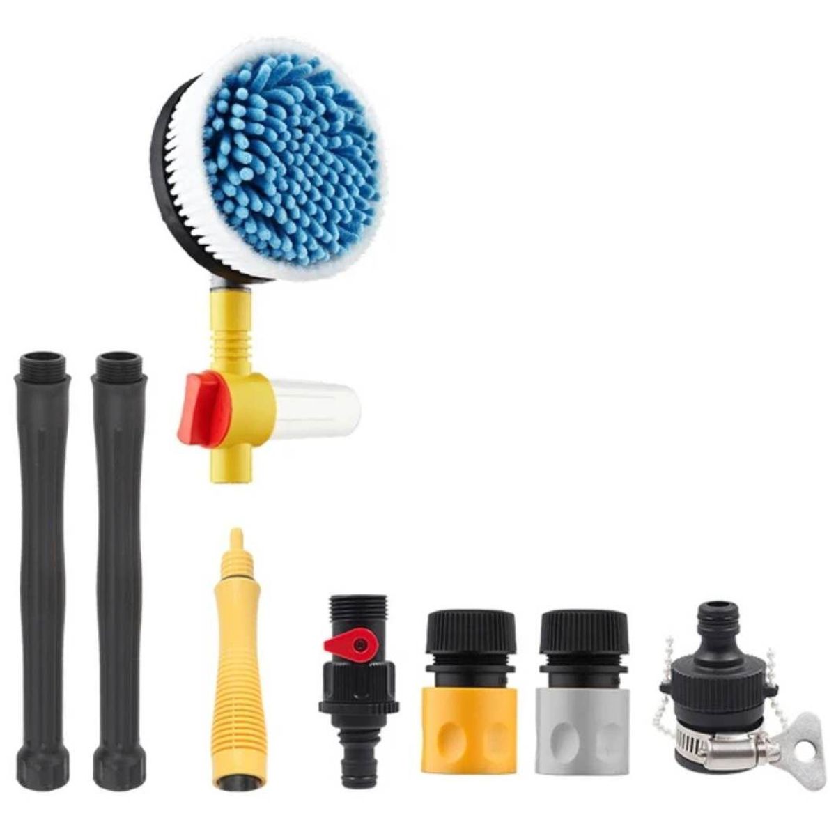 GENERICO - Cepillo Giratorio Automatico de Automovil de Microfibra