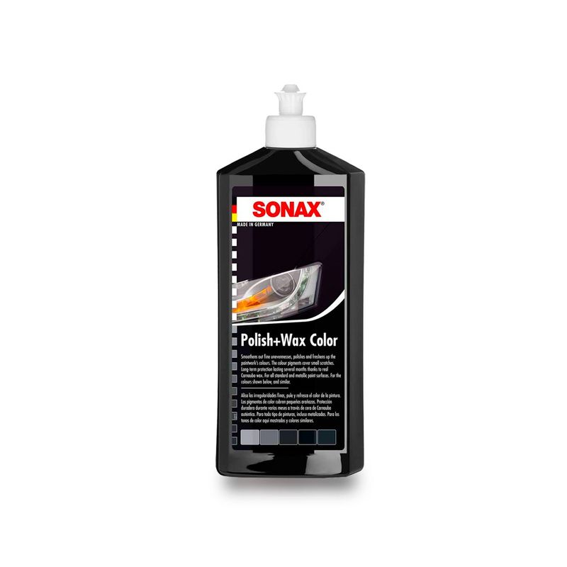 GENERICO - Cera Liquida De Auto Negro  Sonax 500ml