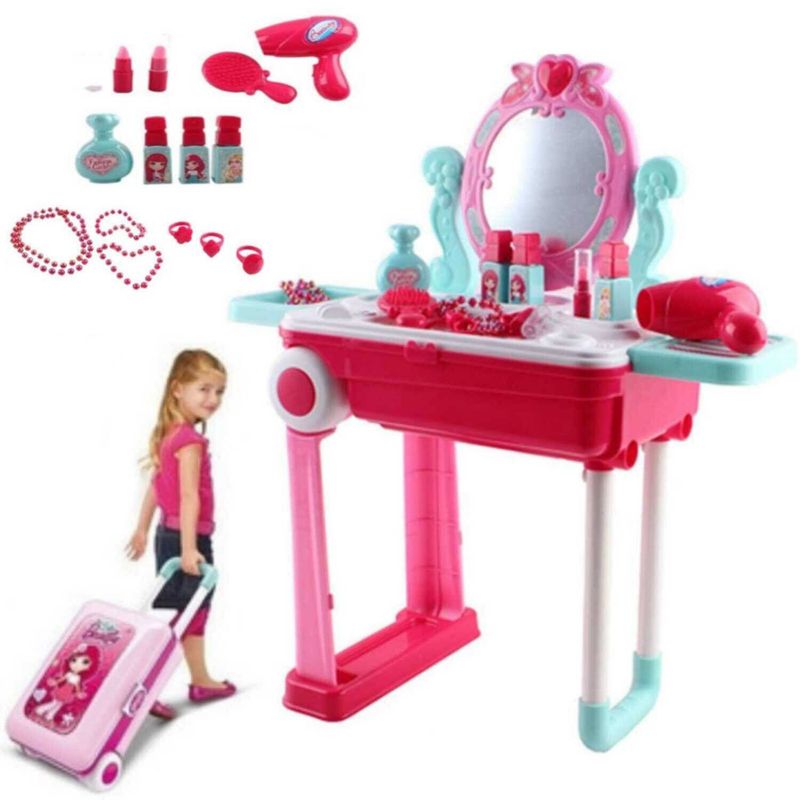 GENERICO - Set de tocador 2 en 1 para niñas