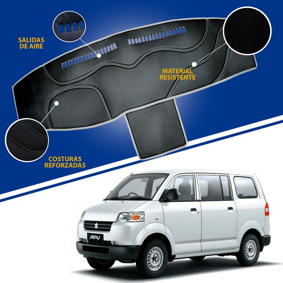 TECGO - PROTECTOR PARA TABLERO TIPO SUZUKI APV 2016