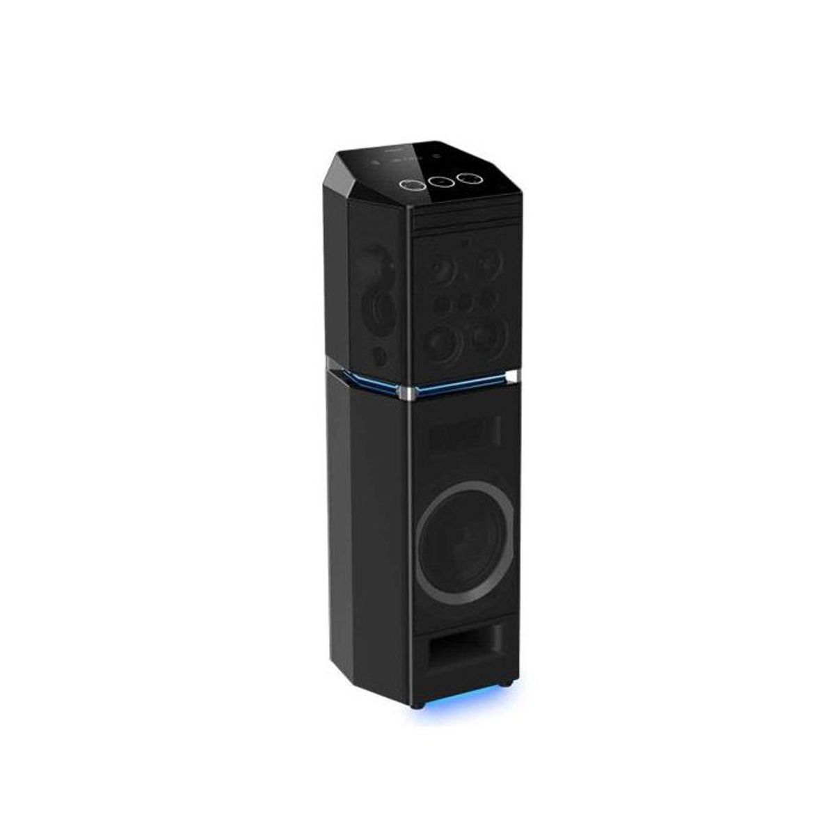 PANASONIC - Equipo de Sonido Panasonic SC-UA90PU-K ONE BOX 2200 Watts RMS Negro