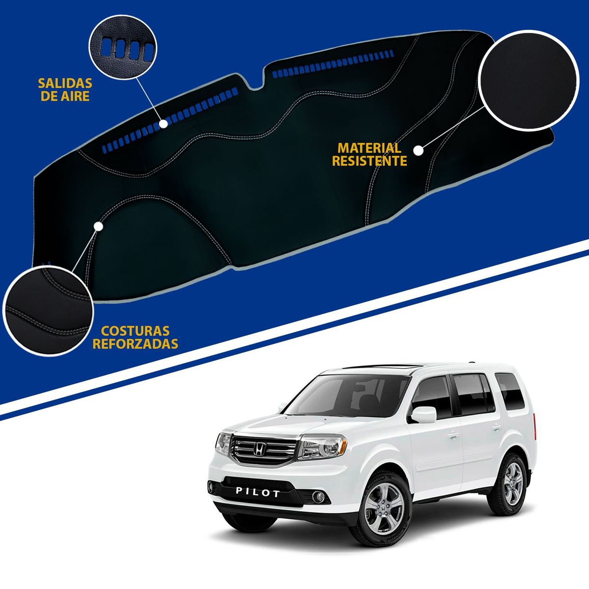 TECGO - PROTECTOR PARA TABLERO TIPO HONDA PILOT 2022