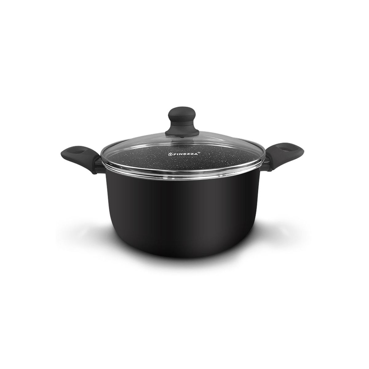 FINEZZA - Olla Finezza FZ-X338TM Antiadherente recubrimiento de granito 28 cm