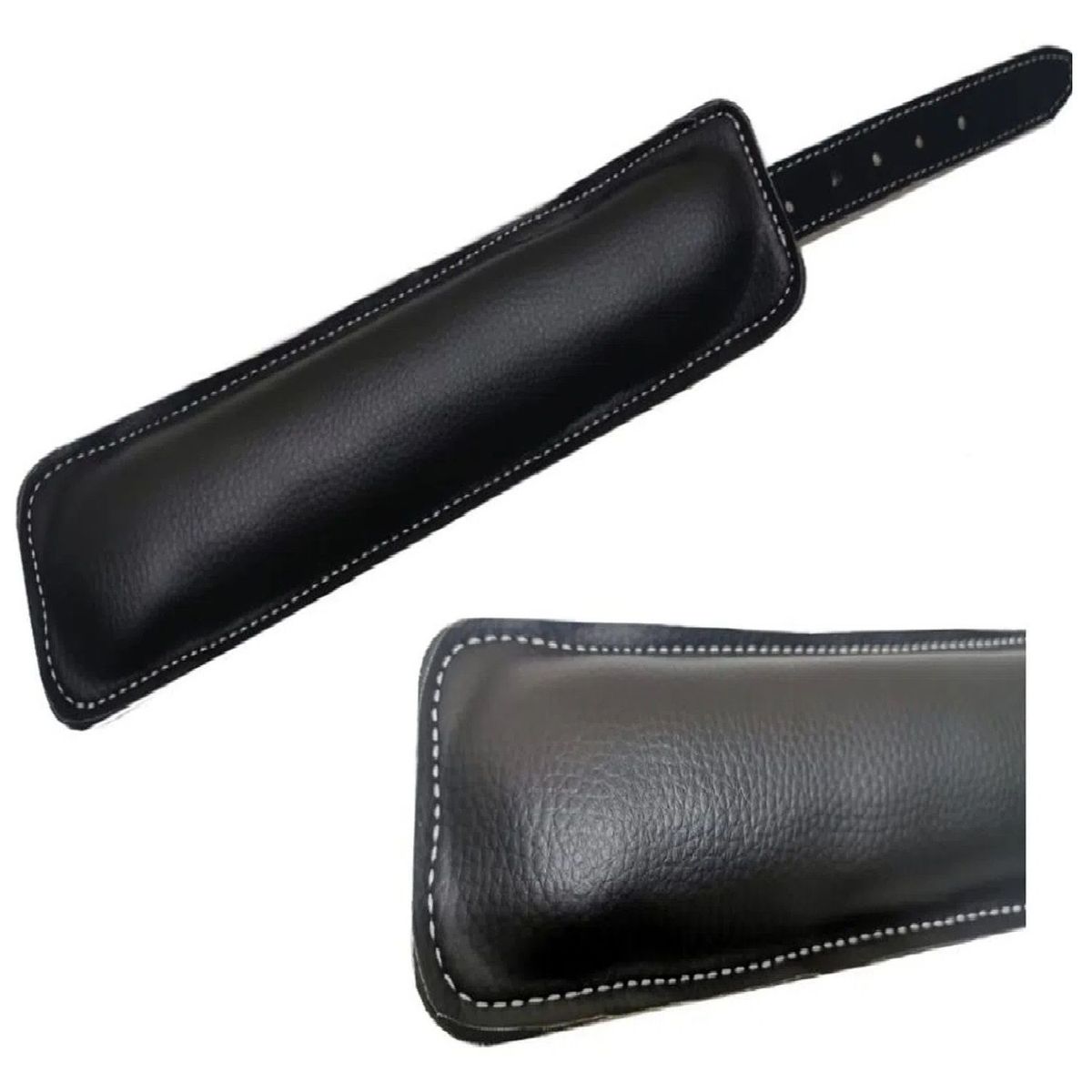 ALPHA GYM - Correas para tobillo de gimnasio tobilleras polea - CUERO