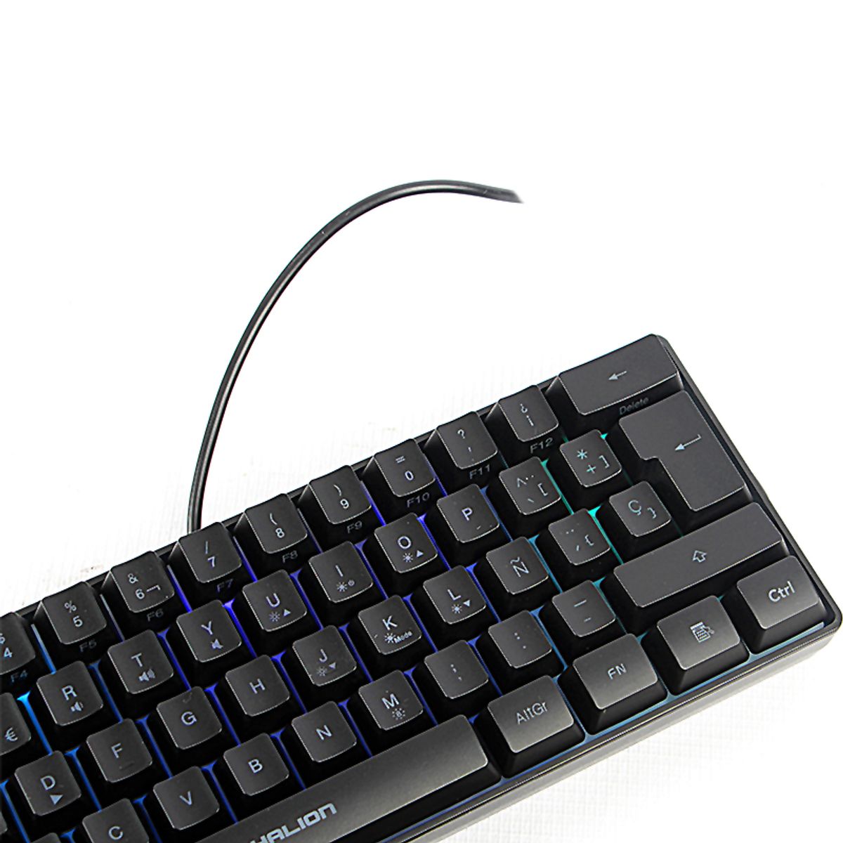 HALION - Teclado Gaming Halion Stratos HA-K617 Usb Rgb
