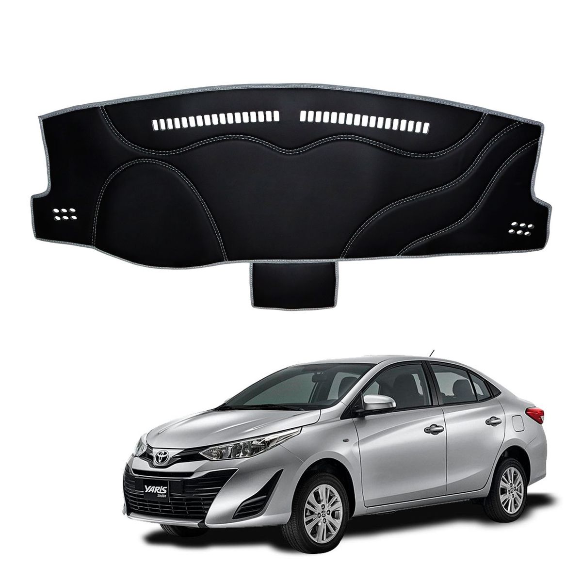 TECGO - PROTECTOR PARA TABLERO TIPO TOYOTA YARIS 2020