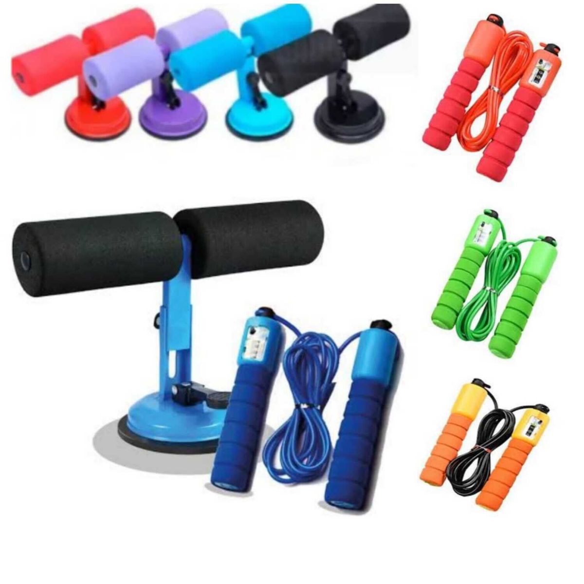 GENERICO - Soporte de Succión Soga Para Saltar con Contador