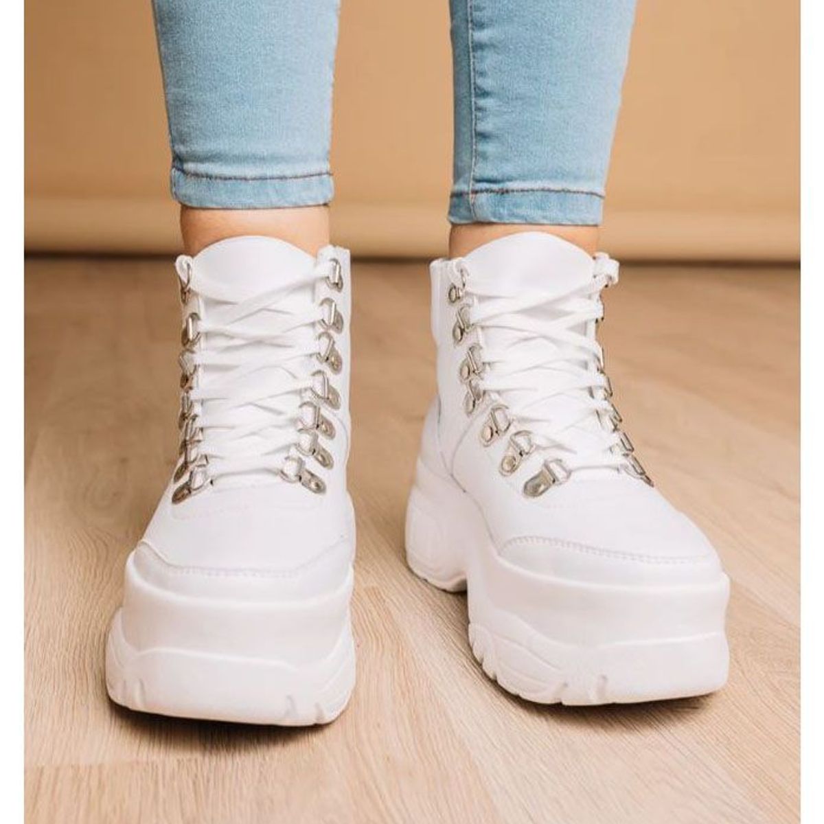 NEBULA - Botas Thor - Nébula - Blanco