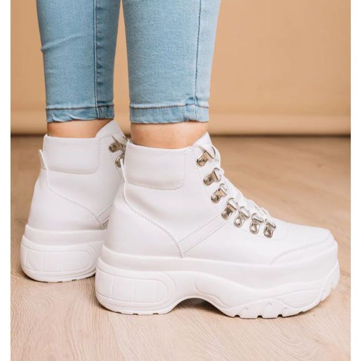 NEBULA - Botas Thor - Nébula - Blanco