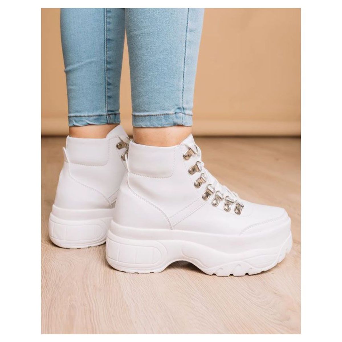 NEBULA - Botas Thor - Nébula - Blanco