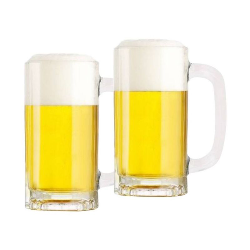 INSPIRA - Set 2 Vasos Chop Cervecero 450 ml