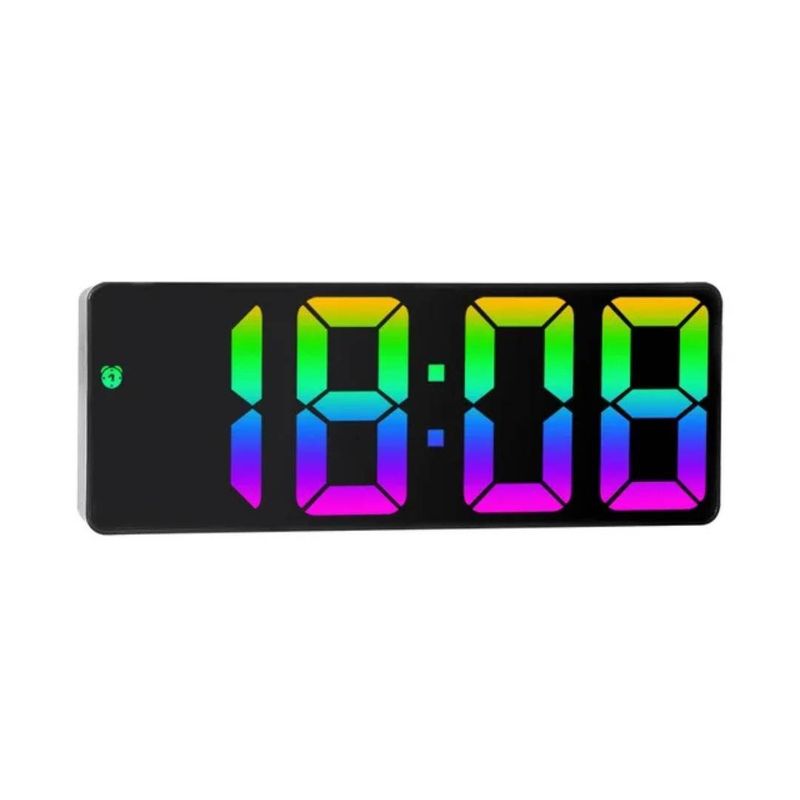 GENERICO - Reloj Digital Despertador con Pantalla tipo Espejo para Hogar - Cuarto