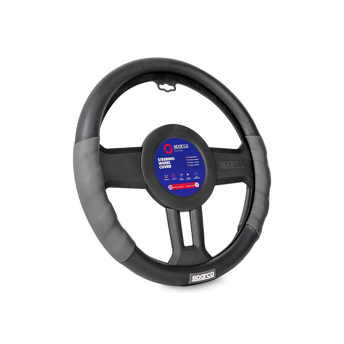 SPARCO - Funda Cubre Volante Forro De Timon Sparco Spc1103