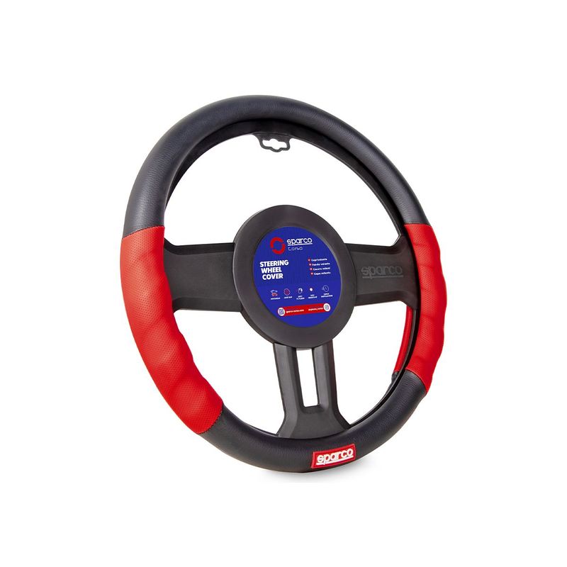 SPARCO - Funda Cubre Volante Forro De Timon Sparco Spc1102l.