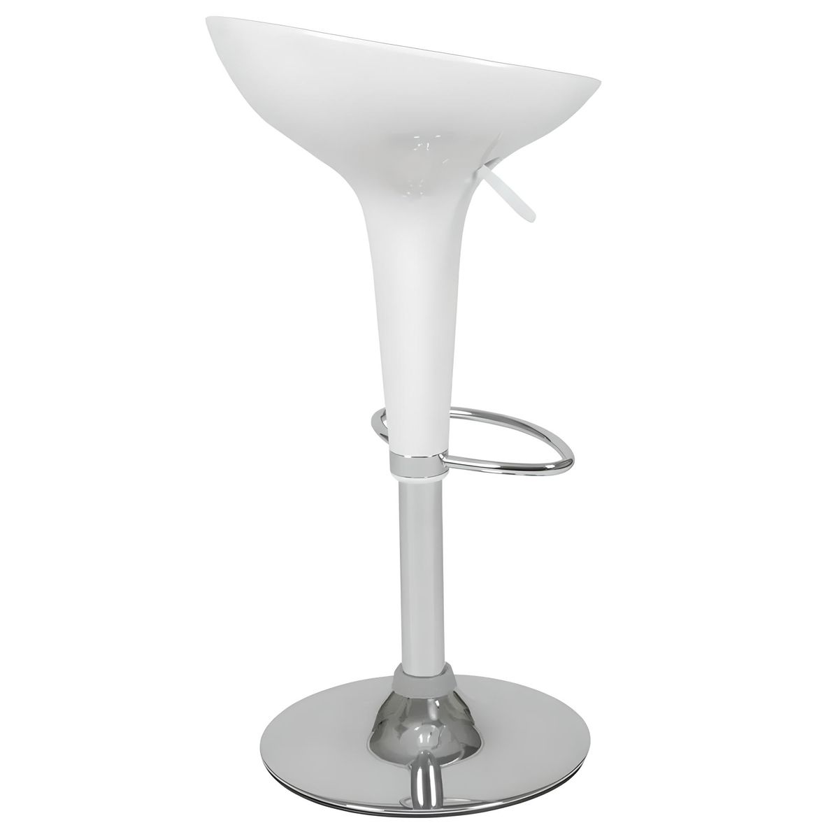 GENERICO - Set x2 Banco Silla Bar Riway Blanco