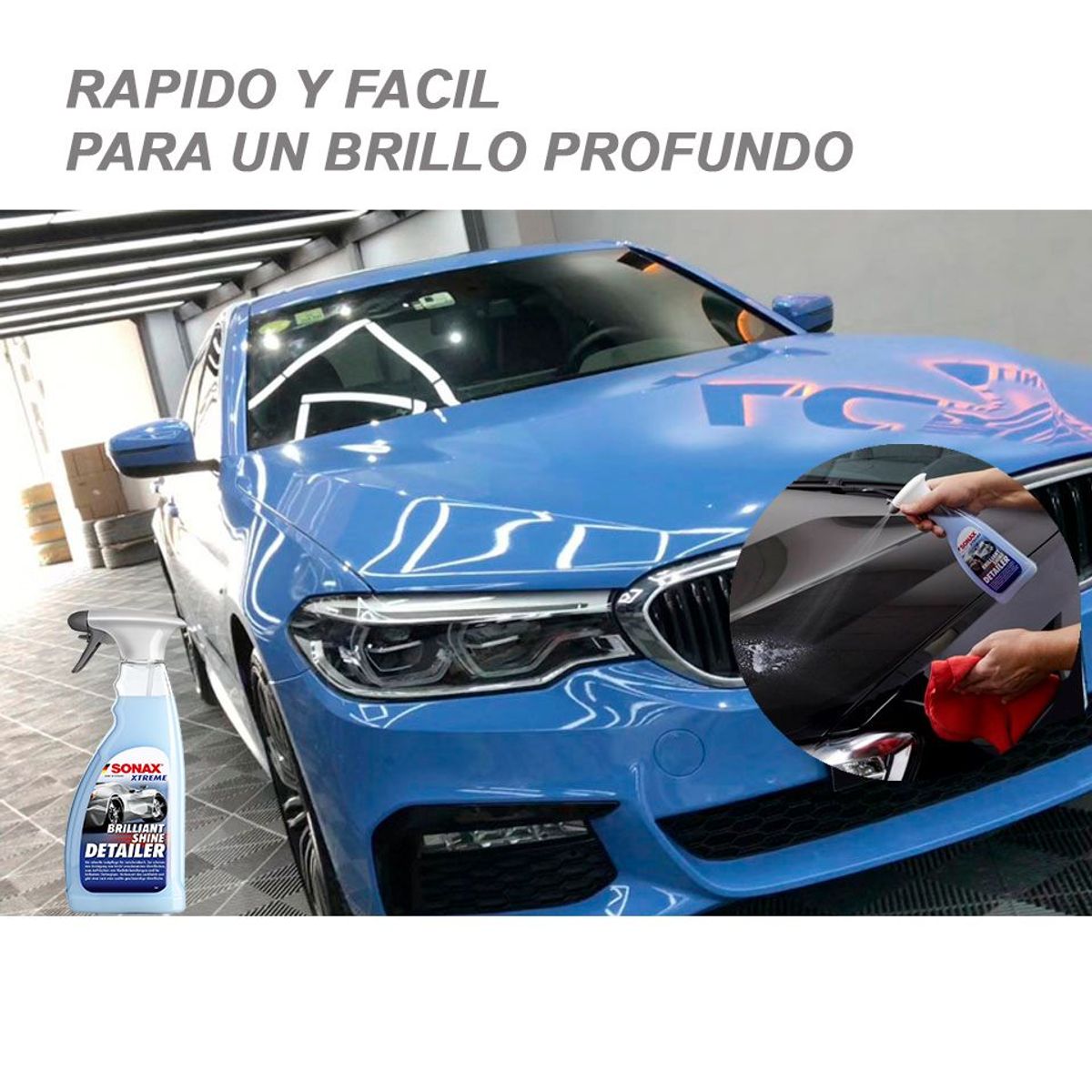 SONAX - RENOVADOR DE BRILLO SPRAY SONAX 750ML