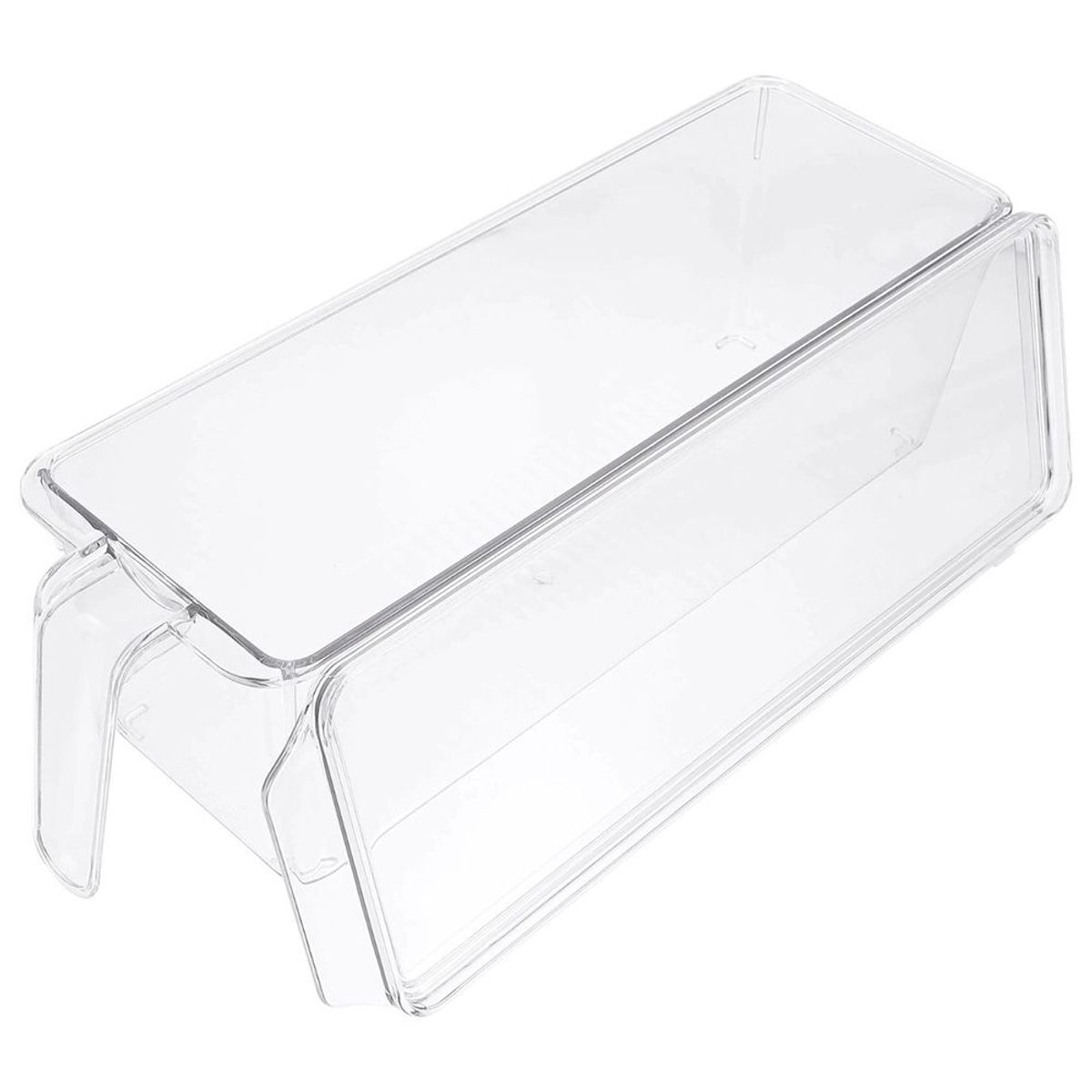 INSPIRA - Organizador de Refrigerador Multiusos con Asa y Tapa Grande