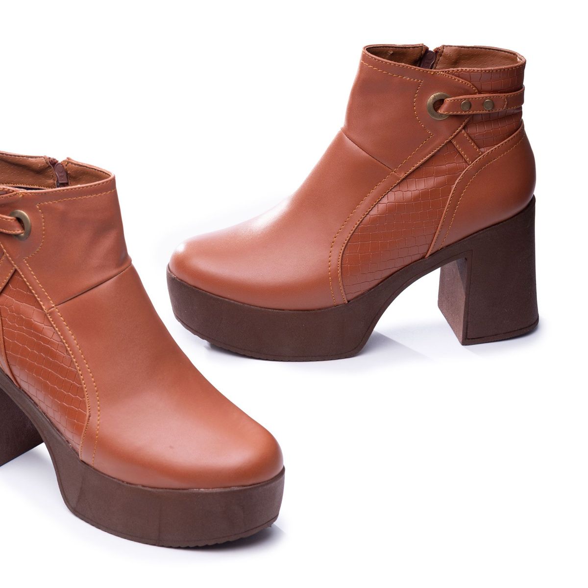 NEBULA - Botas Troyan - Nébula - Camel