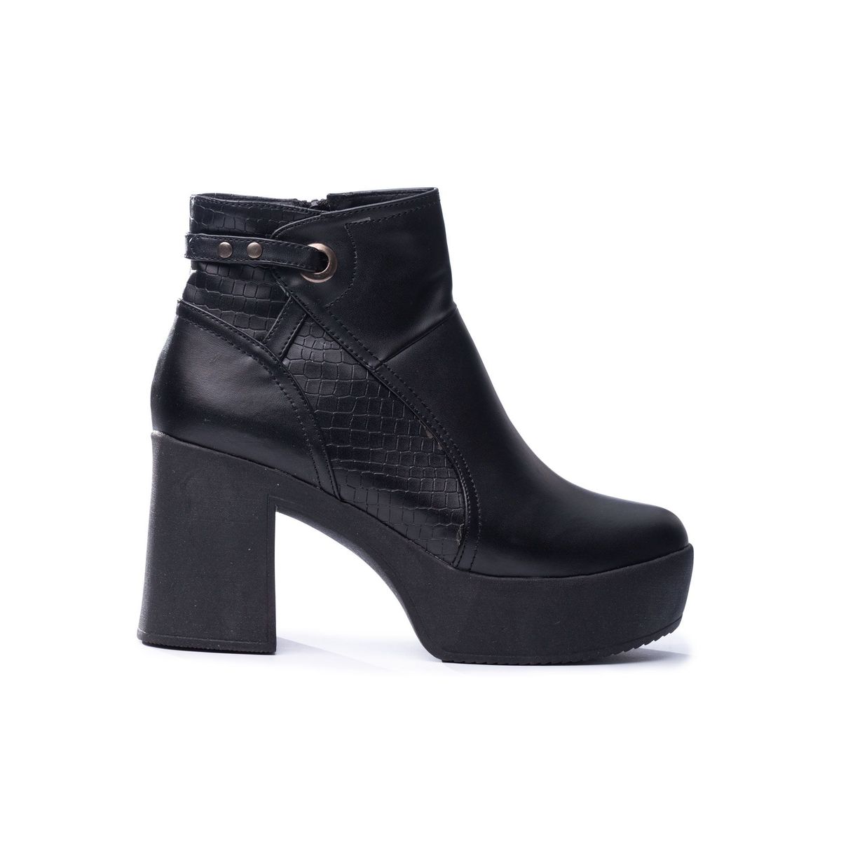 NEBULA - Botas Troyan - Nébula - Negro