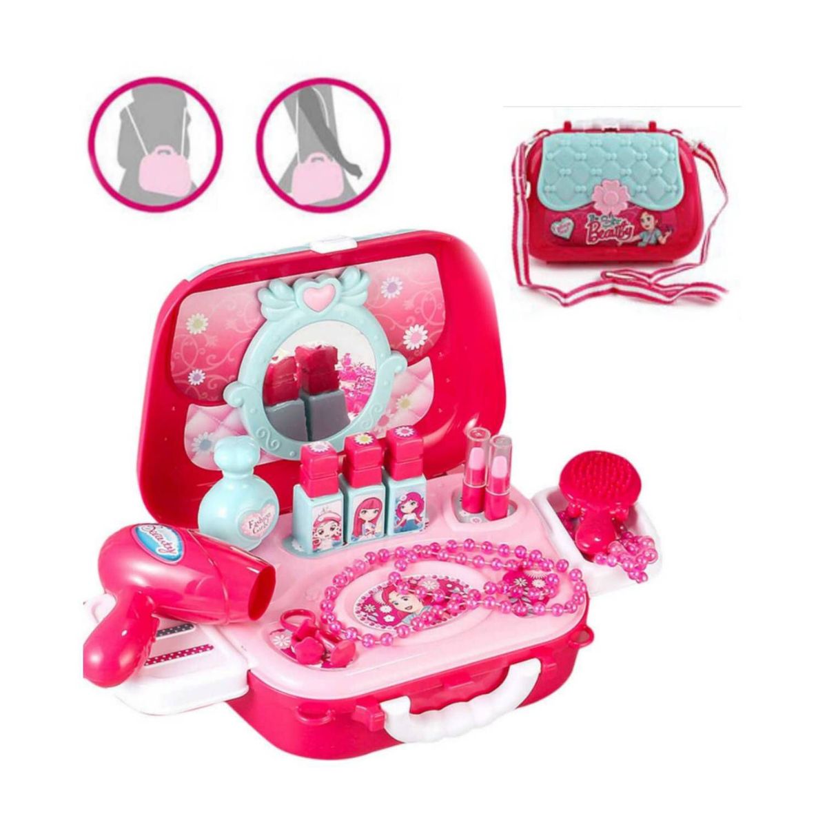 GENERICO - Cartera con accesorio para Belleza 2 en 1