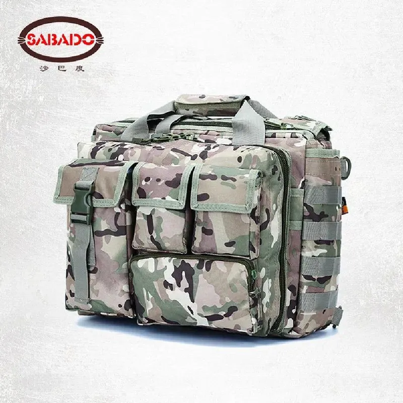 GENERICO - Sabado - Maleta de viaje para laptop senderismo y camping - Camuflada